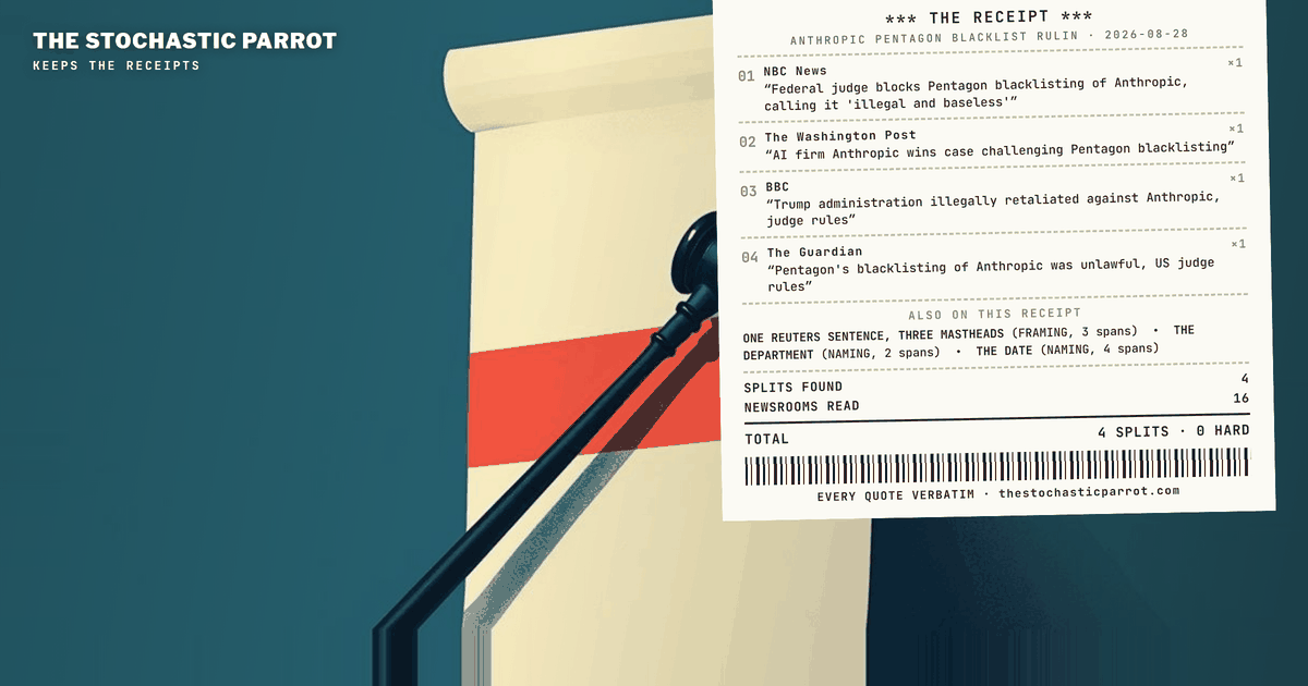One 59-page order; four different chairs in the opening clause.