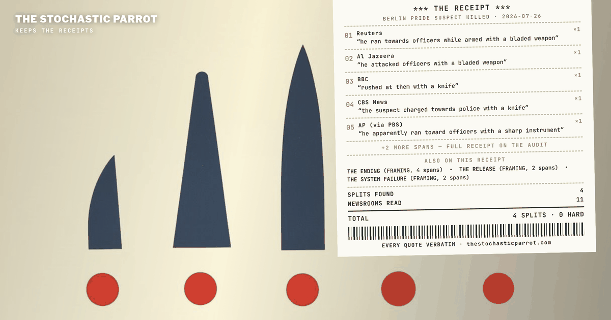 Berlin's manhunt ended in a garden shed. What to call the knife did not end with it