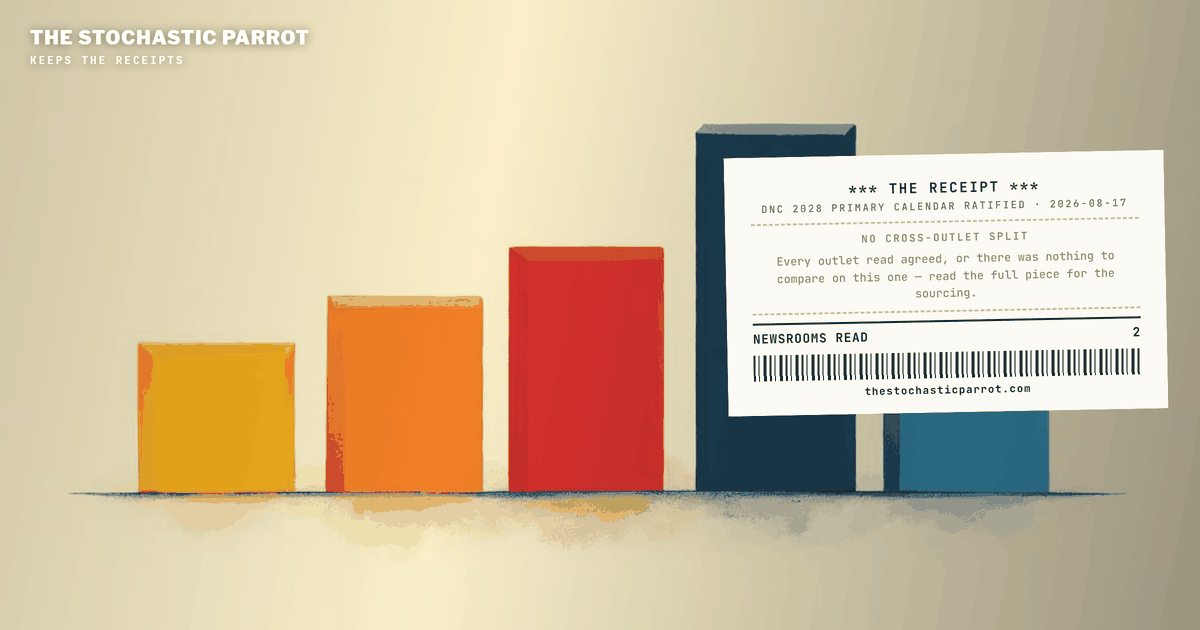 The 2028 calendar's deciding body finally has a name — and the desk's naming split closes on a voice vote nobody counted