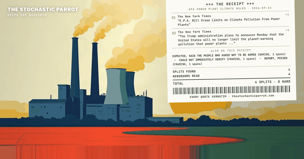 The EPA Rollback That Has Happened at Four Different Speeds, None of Them "Happened"