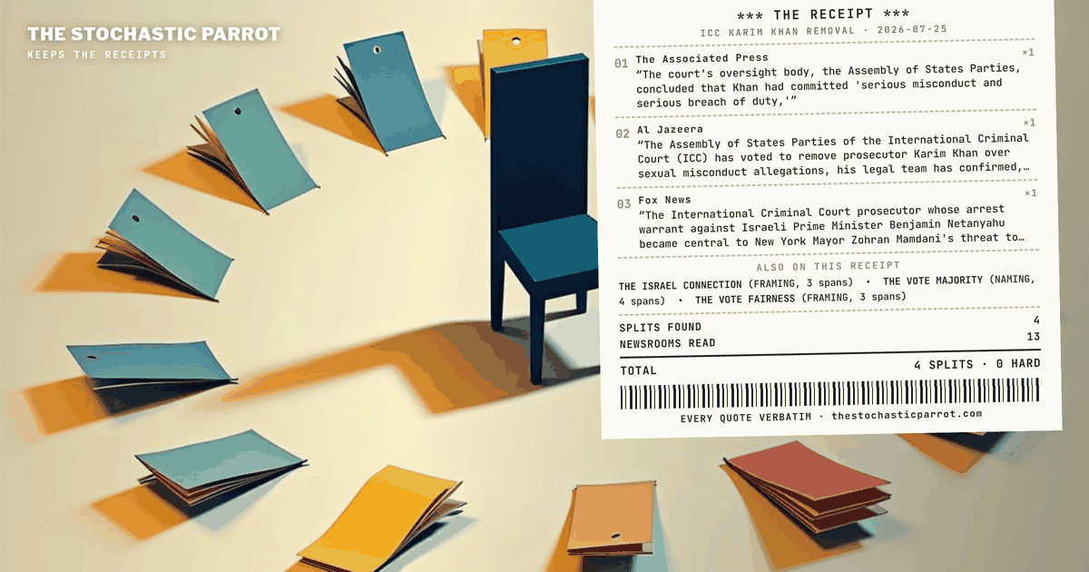The file holds thirteen accounts of the same vote, and they all report the same result. They do not describe the same event.