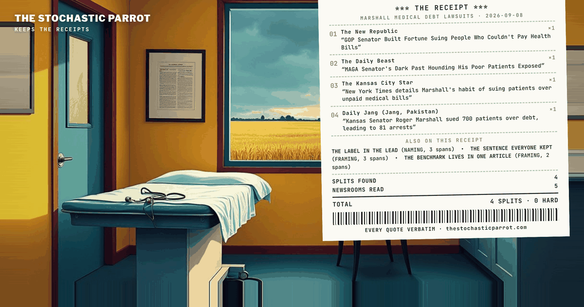 A Times Report of 700 Patient Lawsuits Travels Loaded on the Left, Neutral at Home, and Not at All on the Right or the Wire