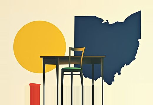 Sen. Jon Husted fired political director Stephen Woytek within hours of the Post's question about an SS-soldiers profile photo and a Rhodesia playlist — and the desks that covered it can't agree whether he was "fired," "parted ways" with, or "relieved of his duties."