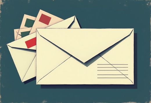 A voter-registration letter arrived for a man who died in 2006 — and across five documents describing that letter and its siblings, the question of whose letter it is gets four different answers