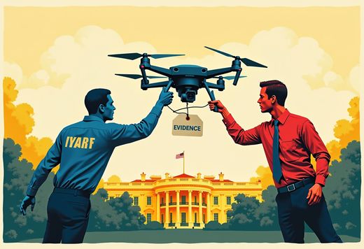 UFC White House Drone Plot